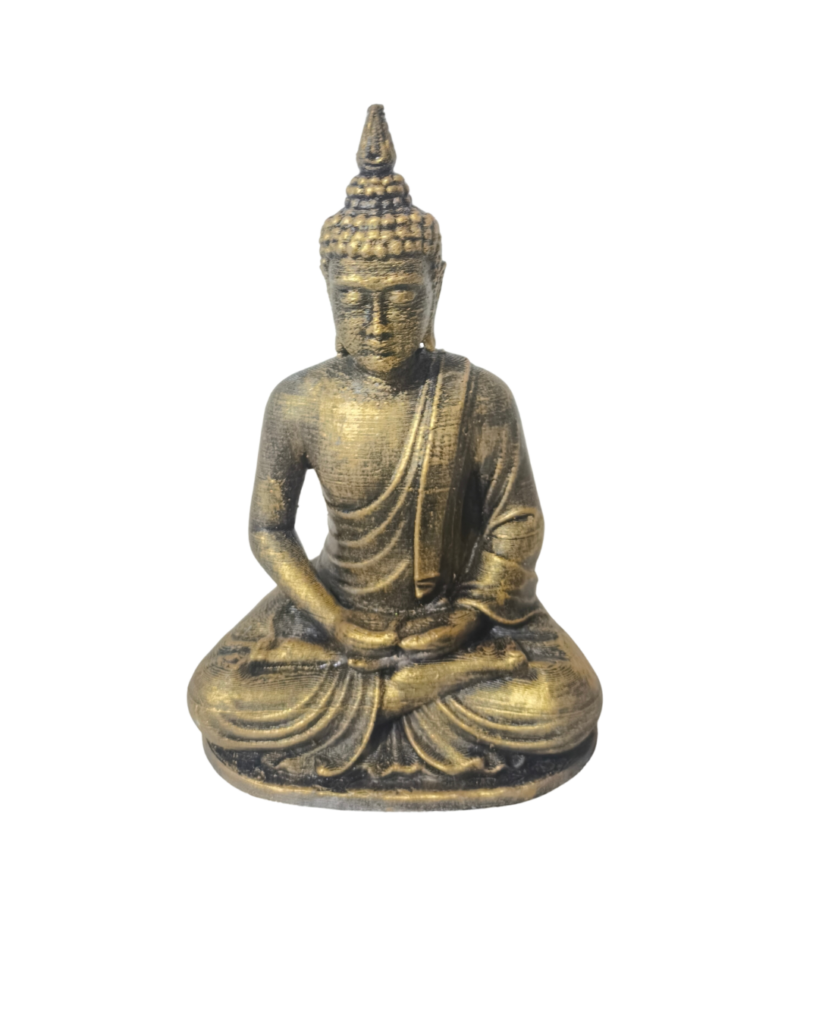 Buda Dourado Decorativo